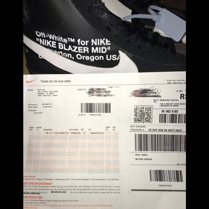 Off White nike blazer mid grim reaper